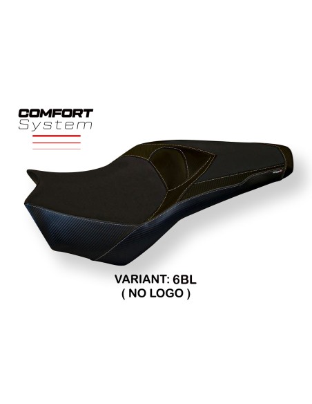 Funda de asiento compatible con Honda VFR 1200 (09-16) modelo Msida 2 comfort system