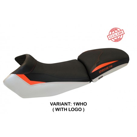 Housse de selle compatible KTM 1190 Adventure (13-16) modèle Fasano special color