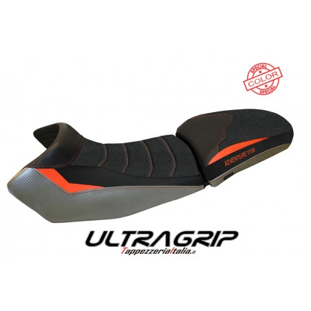 Housse de selle compatible KTM 1190 Adventure (13-16) modèle Fasano special color ultragrip