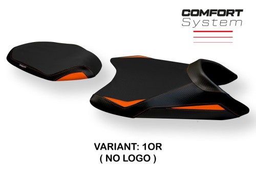 Housse de selle compatible KTM 790 Duke (18-20) modèle Mirano 2 comfort system 2