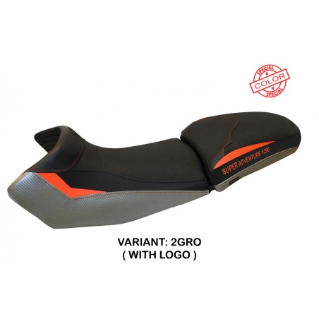 Funda de asiento compatible con KTM 1290 Super Adventure S - T (15-20) modelo Eden special color