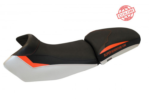 Housse de selle compatible KTM 1290 Super Adventure S - T (15-20) modèle Eden special color