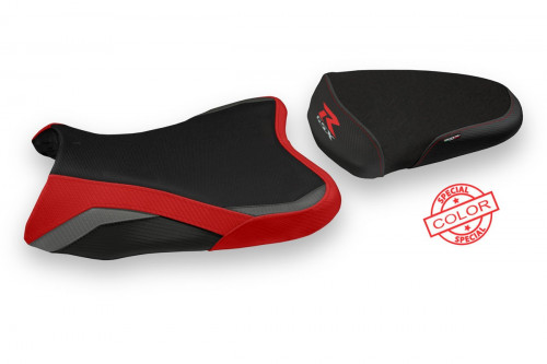 Sitzbezug kompatibel Suzuki GSX R 1000 (07-08) Modell Omar Sonderfarbe