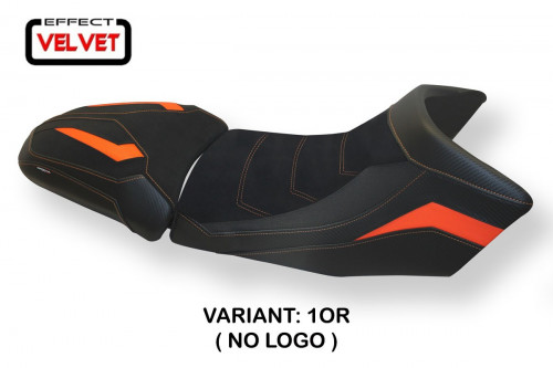 Housse de selle compatible KTM 1290 Super Adventure S - T (15-20) modèle Gaeta velvet 2