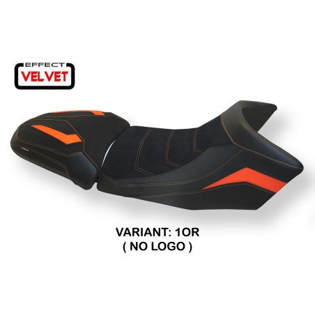 Seat cover compatible KTM 1290 Super Adventure S - T (15-20) Gaeta velvet model