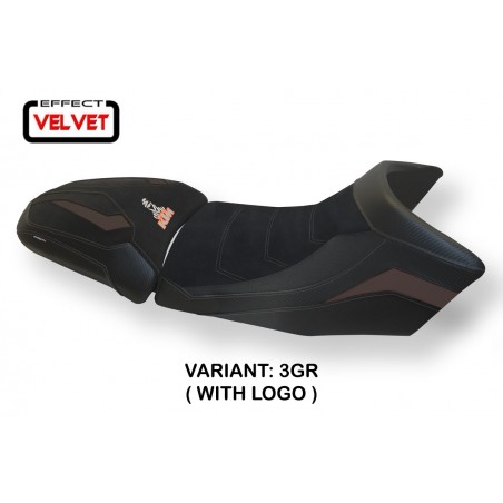 Rivestimento sella compatibile KTM 1290 Super Adventure S - T (15-20) modello Gaeta velvet