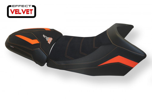 Rivestimento sella compatibile KTM 1290 Super Adventure S - T (15-20) modello Gaeta velvet