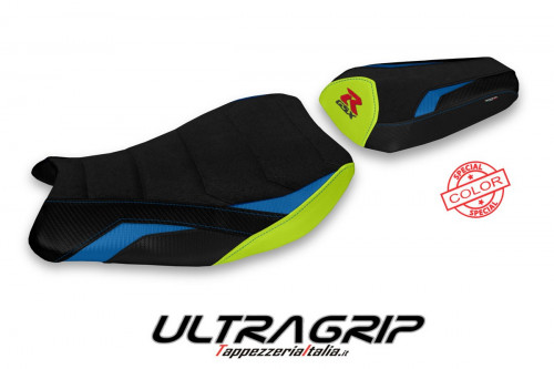 Housse de selle compatible Suzuki GSX R 1000 (17-21) modèle Isili coloris spécial ultragrip