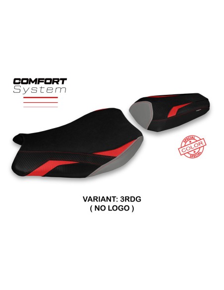 Housse de selle compatible Suzuki GSX R 1000 (17-21) modèle Paceco special color comfort system