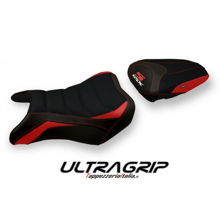 Housse de selle compatible Suzuki GSX S 750 (17-21) modèle Kyoto 2 ultragrip