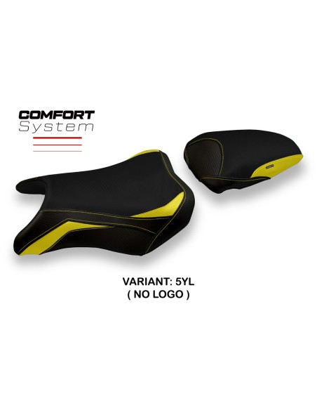 Funda de asiento compatible Suzuki GSX S 750 (17-21) modelo Hokota 1 comfort system
