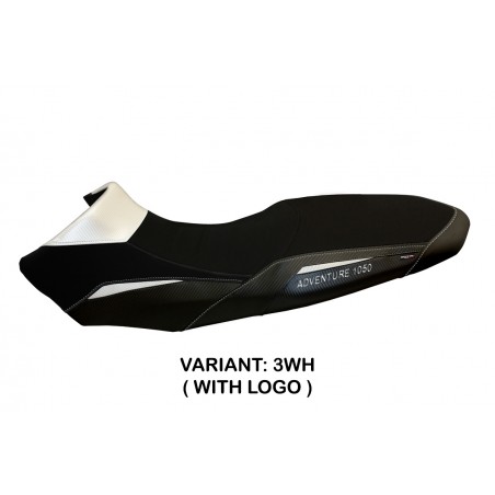 Funda de asiento compatible con KTM 1050 Adventure (15-16) modelo Davao