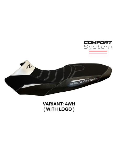 Seat cover compatible KTM 1290 Super Adventure R (17-20) Ginevra 2 comfort system model