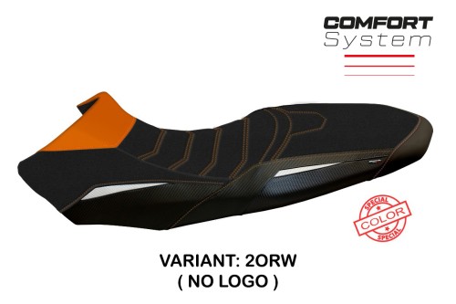 Housse de selle compatible KTM 1290 Super Adventure R (17-20) modèle Ginevra special color comfort system 2