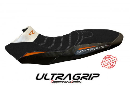 Seat cover compatible KTM 1290 Super Adventure R (17-20) Vessy special color ultragrip model