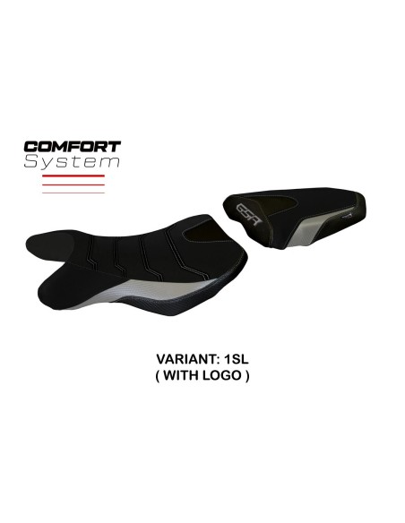 Sitzbezug kompatibel Suzuki GSR 750 (10-17) Modell Siena 2 comfort system