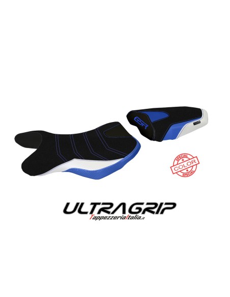 Funda de asiento compatible Suzuki GSR 750 (10-17) modelo Siena special color ultragrip