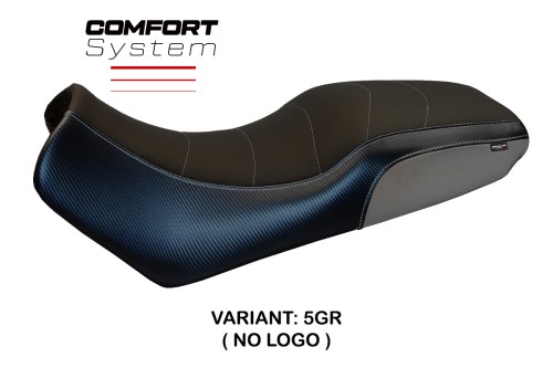 Housse de selle compatible Suzuki V-Strom 1000 DL (02-08) modèle Melito comfort system 2