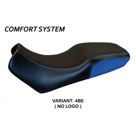 Funda de asiento compatible Suzuki V-Strom 1000 DL (02-08) modelo Melito comfort system