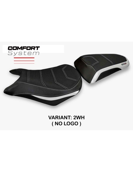 Funda de asiento compatible con Honda CBR 500 R (12-16) modelo Auzat 1 comfort system
