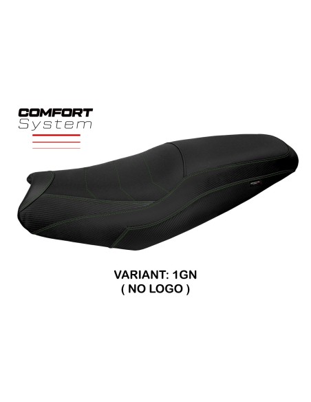 Funda de asiento compatible Kawasaki ZZR 1400 (06-20) modelo Belice comfort system