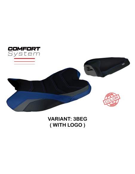 Seat cover compatible Yamaha R1 (09-14) Araxa special color comfort system model