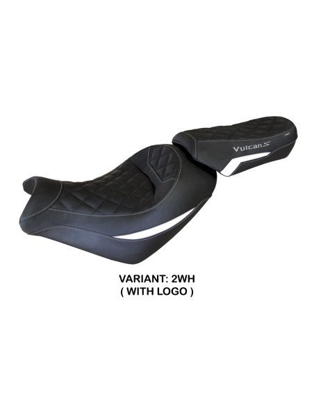 Funda de asiento compatible con Kawasaki Vulcan (14-22) modelo Taipei