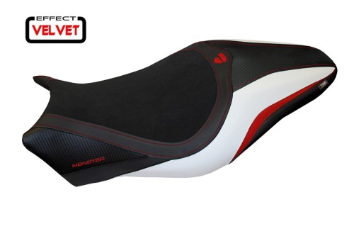 Seat cover compatible Ducati Monster 821 / 1200 (17-20) Valencia velvet model