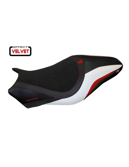 Rivestimento sella compatibile Ducati Monster 821 / 1200 (17-20) modello Valencia velvet