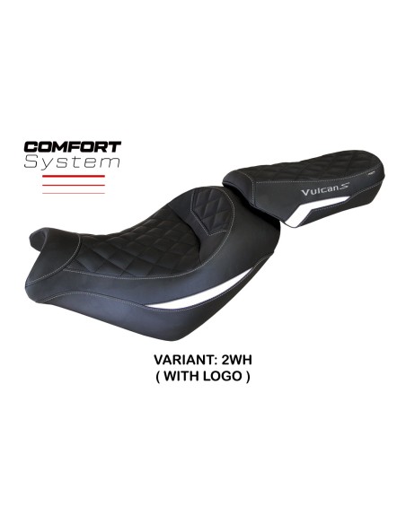 Sitzbezug kompatibel Kawasaki Vulcan (14-22) Modell Taipei comfort system