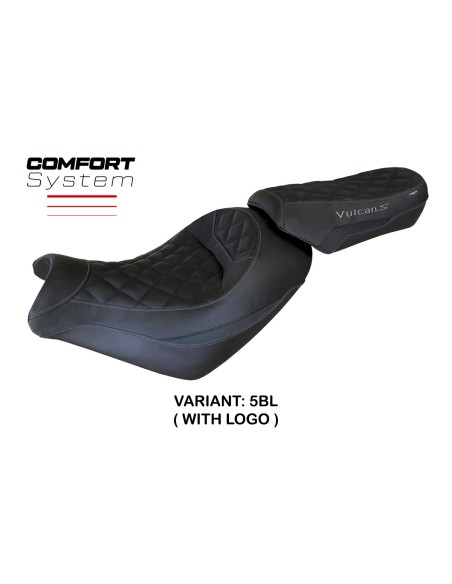 Sitzbezug kompatibel Kawasaki Vulcan (14-22) Modell Taipei comfort system