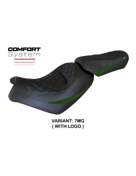 Seat cover compatible Kawasaki Vulcan (14-22) Taipei comfort system model