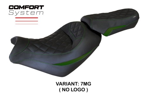 Housse de selle compatible Kawasaki Vulcan (14-22) modèle Taipei comfort system 2