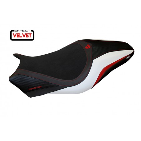 Sitzbezug kompatibel Ducati Monster 821/1200 (14-16) modell Turis velvet