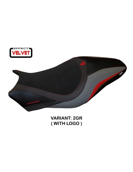 Sitzbezug kompatibel Ducati Monster 797 (17-20) Modell Alzira velvet