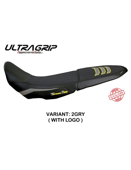 Funda de asiento compatible con Yamaha Tenere 700 (19-22) modelo Licata ultragrip