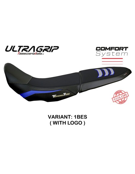 Housse de selle compatible Yamaha Tenere 700 (19-22) modèle Gulfi comfort system ultragrip