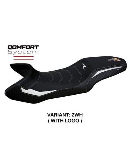 Housse de selle compatible KTM 1290 Super Adventure R (21-22) modèle Erice comfort system