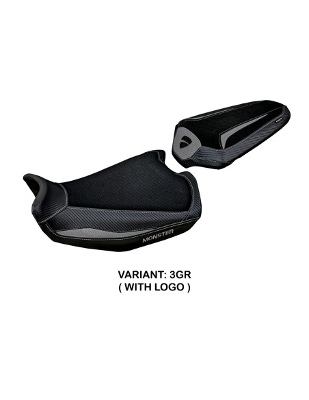 Funda de asiento compatible con Ducati Monster 937 (21-22) modelo Linosa