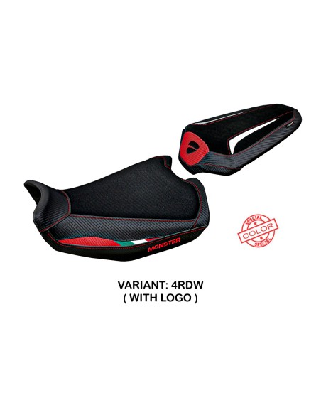 Housse de selle compatible Ducati Monster 937 (21-22) modèle Linosa