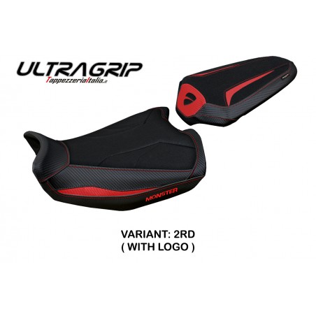 Housse de selle compatible Ducati Monster 937 (21-22) modèle Linosa Ultragrip