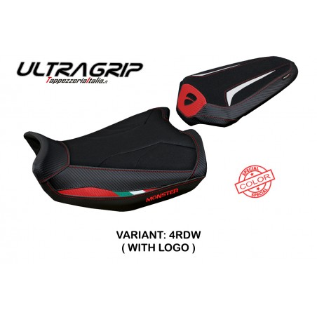 Housse de selle compatible Ducati Monster 937 (21-22) modèle Linosa Ultragrip