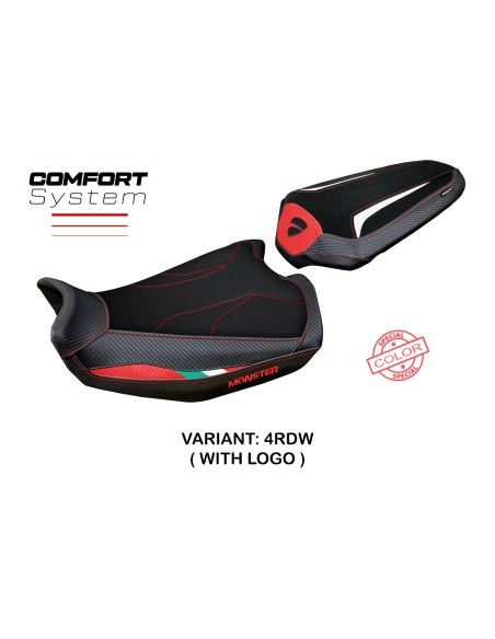 Rivestimento sella compatibile Ducati Monster 937 (21-22) modello Linosa comfort system
