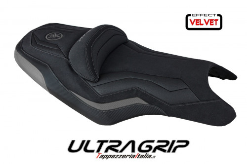 Housse de selle compatible Yamaha T-Max (08-16) modèle MCN velvet ultragrip
