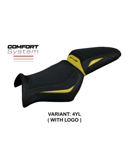 Housse de selle compatible Yamaha MT-03 (06-14) modèle Algar comfort system