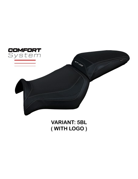 Funda de asiento compatible con Yamaha MT-03 (06-14) modelo Algar comfort system