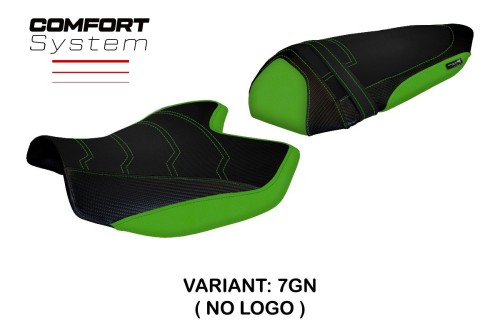 Funda de asiento compatible con Kawasaki Z 750 (07-12) modelo Amatrice 2 comfort system 2