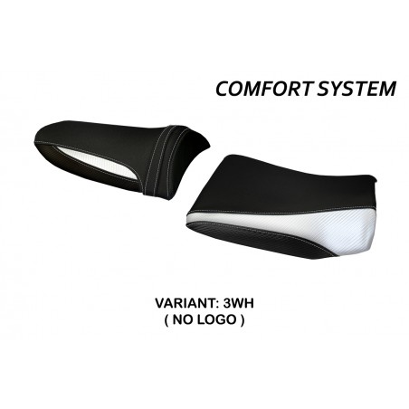Funda de asiento compatible con Kawasaki Z 1000 (03-06) modelo Pozzuoli 1 comfort system
