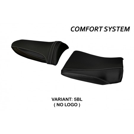 Funda de asiento compatible con Kawasaki Z 1000 (03-06) modelo Pozzuoli 1 comfort system