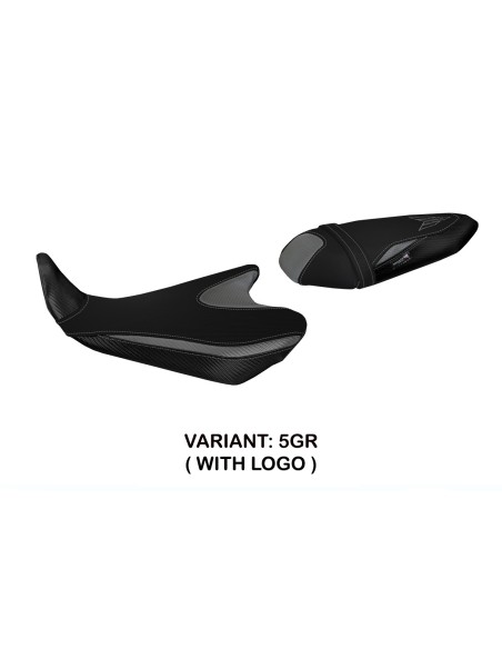 Funda de asiento compatible con Yamaha MT-07 (14-17) modelo Stromboli